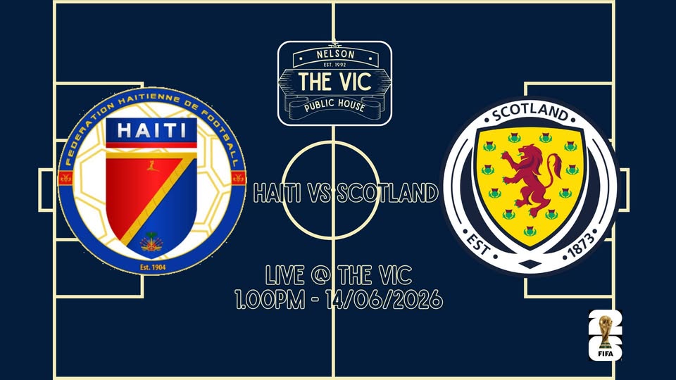 Haiti vs Scotland WC2026 Watch Party at The Vic Public House
